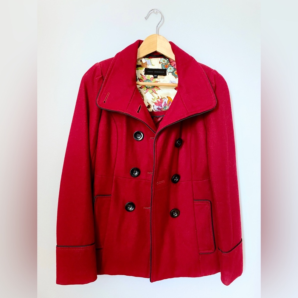 Steve Madden Women’s Wool Blend Coat